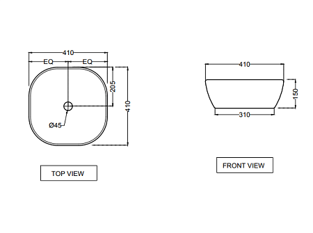 Раковина Jaquar Jaquar Designer JDS-WHT-25911 40 см