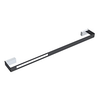 Полотенцедержатель Boheme Q 10942-CR-B хром/черный