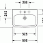 Раковина Duravit DuraStyle 2319600000 - фото 4