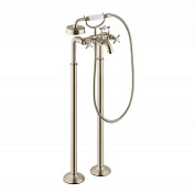 Смеситель Axor Montreux 16547820 напольный, шлифованный никель