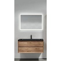 Мебель для ванной Sancos Marmi 2.0 100 MR2.0100ECH дуб чарльстон/черный Мебель для ванной Sancos Marmi 2.0 100 MR2.0100ECH дуб чарльстон/черный