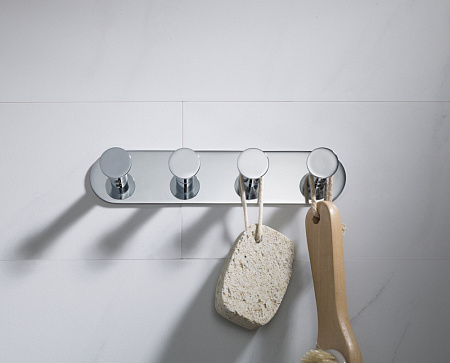 Вешалка с 4-мя крючками Timo Saona 13015/00 хром