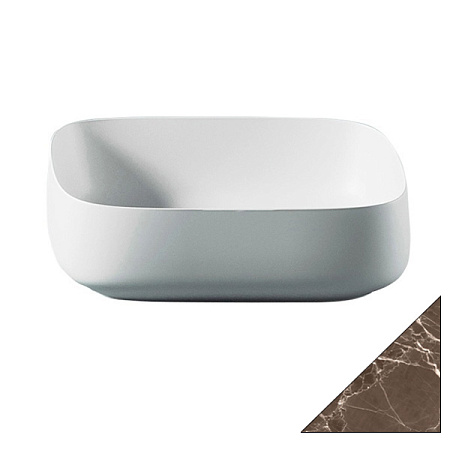 Раковина ArtCeram Cognac COL009 49;00 56х41 bronze amani