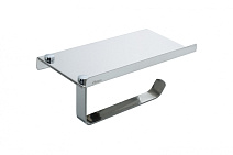 Бумагодержатель с полкой Fixsen Hotel FX-31011 полированная сталь