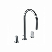 Смеситель Laufen Kartell 3.1233.3.004.221.1 для раковины, хром