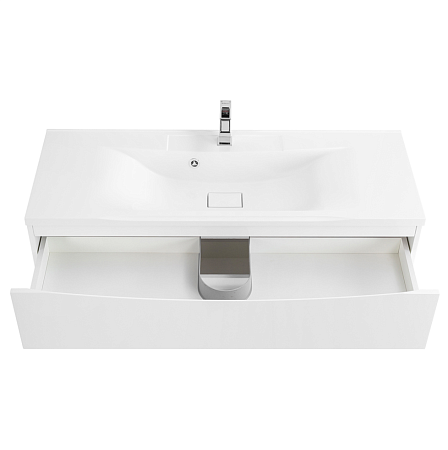 Тумба с раковиной BelBagno Marino MARINO-1200-2C-SO-BO-P 120 bianco opaco