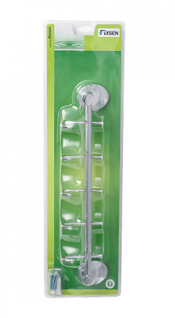 Вешалка Fixsen Europa FX-21805-5 хром