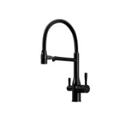 Смеситель для кухонной мойки Sancos Garda SC4009MB черный матовый