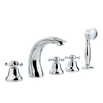 Смеситель Migliore Prestige 31608 на борт ванны, хром