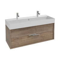 Тумба с раковиной Jacob Delafon Vivienne EB1509-E52-E52 120 дуб табак