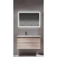 Мебель для ванной Sancos Marmi 2.0 MR2.0100LEG 100 L дуб галифакс натуральный/белый