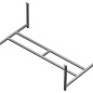 Каркас для ванны Jacob Delafon Odeon Up SF145RU-NF 180х80 см