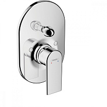 Смеситель Hansgrohe Vernis Shape 71458000 для ванны с душем, хром Смеситель Hansgrohe Vernis Shape 71458000 для ванны с душем, хром