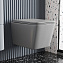 Унитаз подвесной ABBER Rechteck AC1201MG безободковый, серый матовый - фото 6