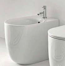 Биде напольное Kerasan Nolita 532001*1 белый