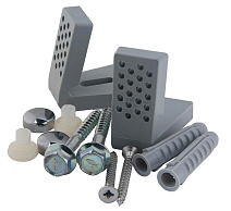 Комплект крепежа Kerasan 761490 горизонтальный для напольных унитазов и биде Комплект крепежа Kerasan 761490 горизонтальный для напольных унитазов и биде