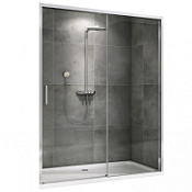 Душевая дверь ABBER Komfort AG93160 прозрачное/хром