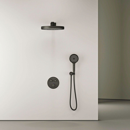 Душевой комплект Sancos Space SC3006MB черный матовый