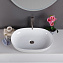 Раковина накладная BelBagno BB1348 42x61x14 белый - фото 7