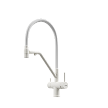 Смеситель для кухонной мойки Sancos Dora SC4003MW белый матовый