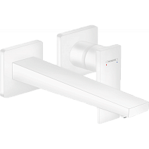 Смеситель Hansgrohe Metropol 32526700 для раковины, настенный, матовый белый