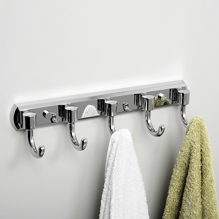 Вешалка на 5 крючков WasserKRAFT Oder K-3075 хром
