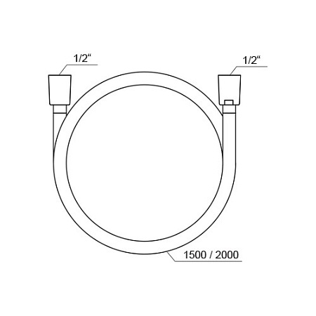 Душевой шланг Ravak 914.02 X07P339