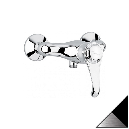 Смеситель Emmevi Tiffany 6002NC для душа, черный/хром