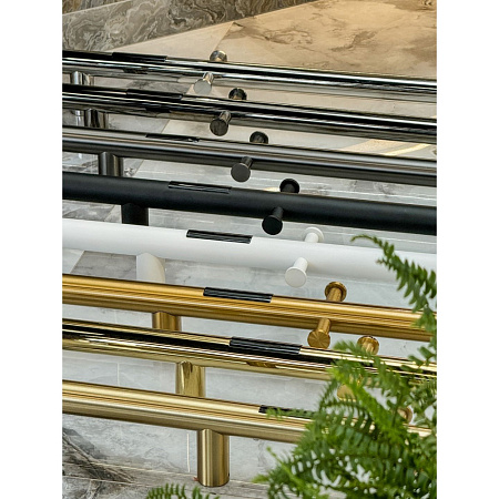 Полотенцесушитель электрический Boheme Uno 726-GM 150х12 оружейная сталь