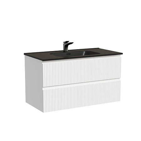 Мебель для ванной Sancos Snob R SNR90W 90 Bianco/черный