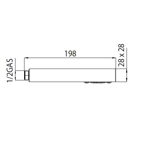 Душевой гарнитур Bossini Cube C50001C.030 хром