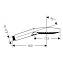Душевая лейка Hansgrohe Raindance Select 26530340 шлифованный черный хром - фото 2