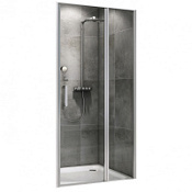 Душевая дверь ABBER Sonnenstrand AG04140S прозрачное/хром