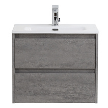 Тумба с раковиной BelBagno Kraft KRAFT 39-500/390-2C-SO-CG 50 Cemento Grigio Тумба с раковиной BelBagno Kraft KRAFT 39-500/390-2C-SO-CG 50 Cemento Grigio