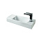 Раковина ArtCeram Lavamani Brick LML002 01;00 54 белый глянцевый - фото 1