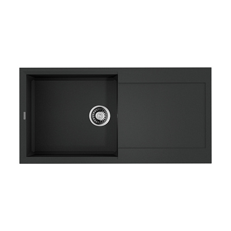 Кухонная мойка Omoikiri Sakaime 100-BL 50x100x20 черный