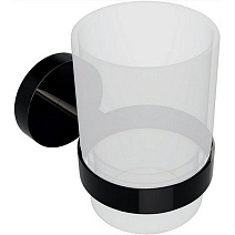 Стакан Bemeta Hematit 159110012 антрацит матовый