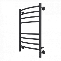 Полотенцесушитель электрический Terminus Классик П8 500х800 КС 9005 матовый черный Полотенцесушитель электрический Terminus Классик П8 500х800 КС 9005 матовый черный