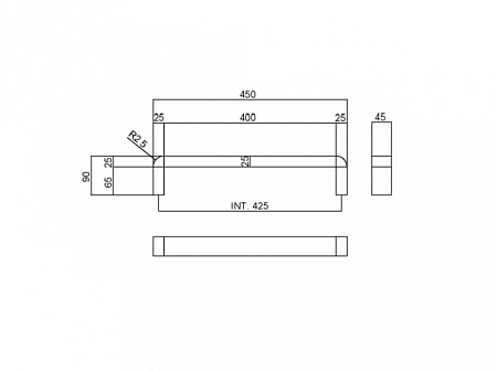 Полотенцесушитель электрический Margaroli Panorama 681CR хром