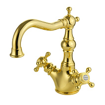 Смеситель Migliore Arcadia 18398 для раковины, золото