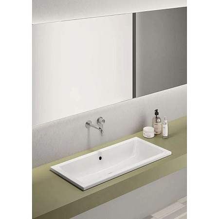 Раковина GSI Kube X 895411 80 белый