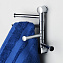 Полотенцедержатель WasserKRAFT K-1054 рога, хром - фото 3