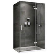 Душевой уголок ABBER Zart AG08090-S71 прозрачное/хром