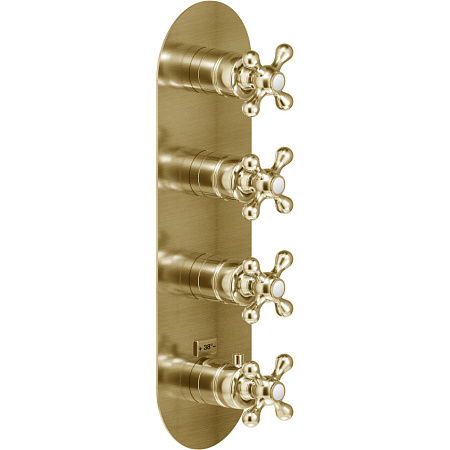 Термостат Nobili Gracia GRC5104BR для ванны, бронза