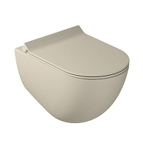 Чаша для унитаза подвесного Galassia Dream 7317SA Slim песочный