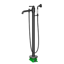 Смеситель для ванны с душем Timo Arisa 5300/03Y-CR черный Смеситель для ванны с душем Timo Arisa 5300/03Y-CR черный