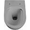 Унитаз подвесной ABBER Bequem AC1103MG безободковый, серый матовый - фото 5
