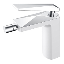 Смеситель Boheme Venturo 376-W для биде, белый/хром
