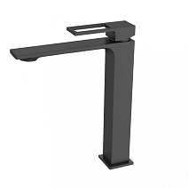 Смеситель BelBagno Luce LUC-LMC-NERO-W0 для раковины, черный