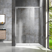 Душевая дверь Vincea Lugano VDS-1L-1 140x195 прозрачное, хром